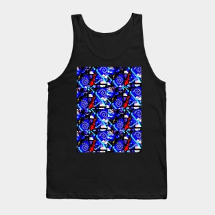 paint pattern 5 Tank Top